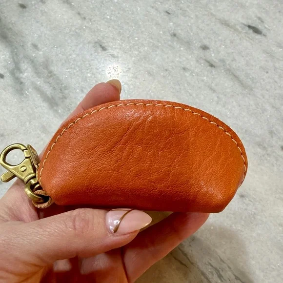 🦄Portland Leather Goods Mini Taco in Satsuma - Picture 1 of 7